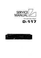 Luxman D-117-Service-Manual